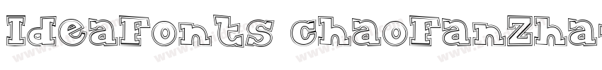 IdeaFonts chaoFanZha字体转换